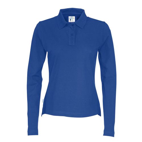 Ladies' polo shirt long sleeves - Image 10